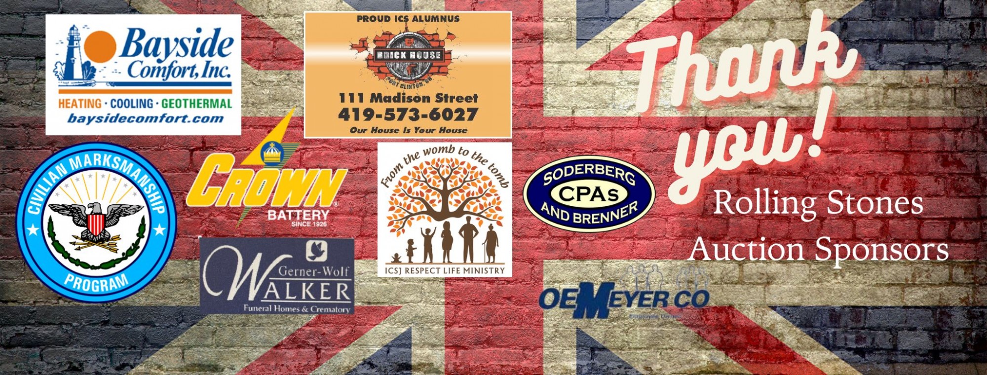 Rolling Stones Sponsors