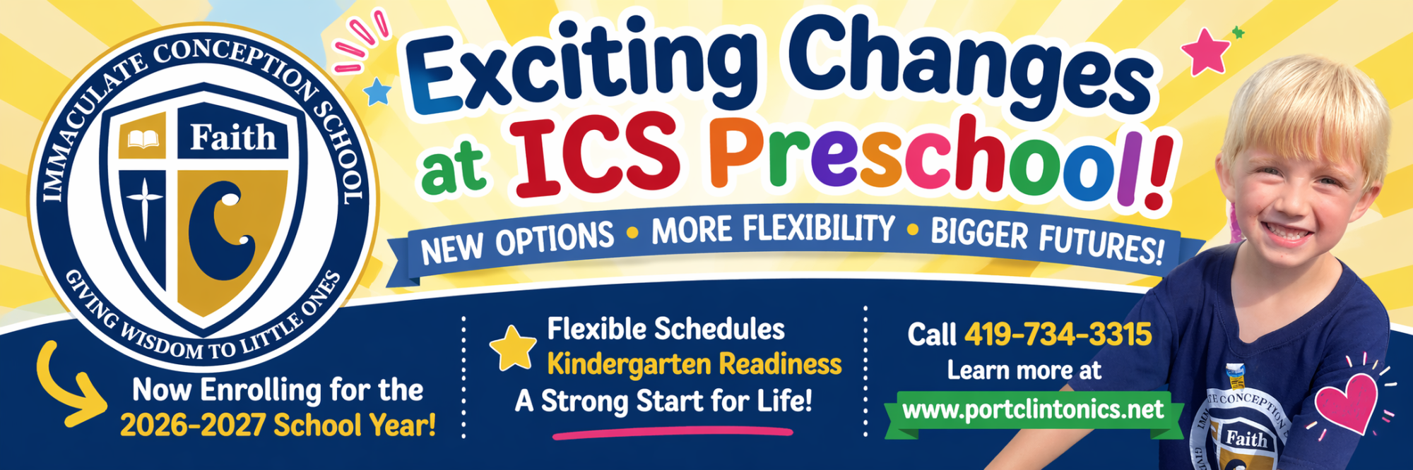 Exciting Preschool Changes